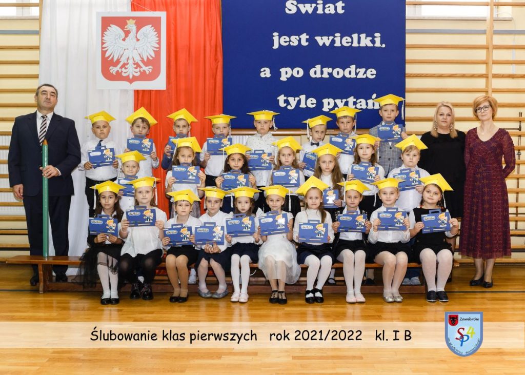 Ślubowanie klas pierwszych – klasa I B