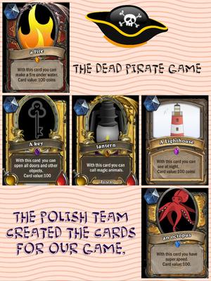 Karty do gry – The DeadPirate Game.